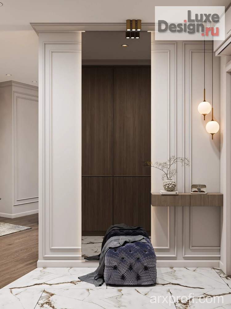 Дизайн интерьера квартиры "Проект интерьера квартиры 95 м2 в ЖК Riverside" (фото 9)