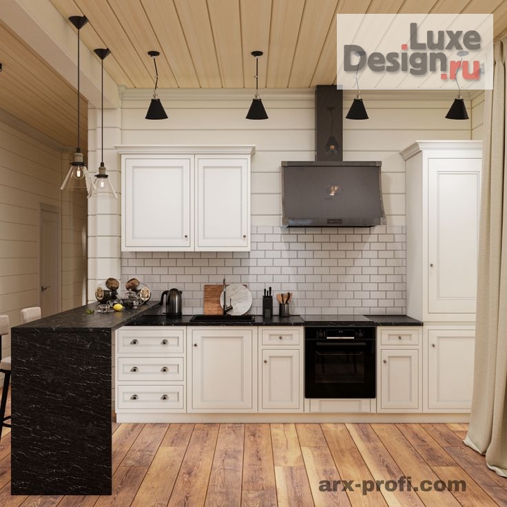 Дизайн интерьера частного дома "Проект интерьера дома 200 м2 в Подмосковье" (фото 6)