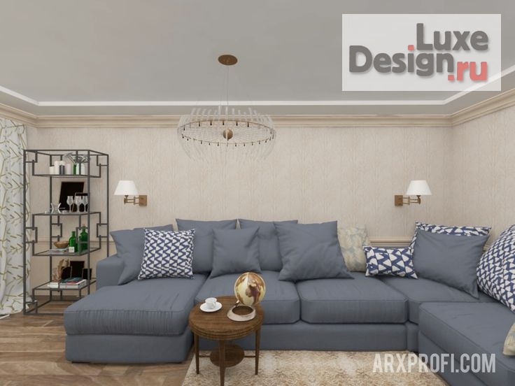 Дизайн интерьера квартиры "Дизайн-проект квартиры 75 м2" (фото 4)