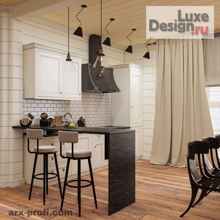 Дизайн интерьера частного дома "Проект интерьера дома 200 м2 в Подмосковье" (фото 7)