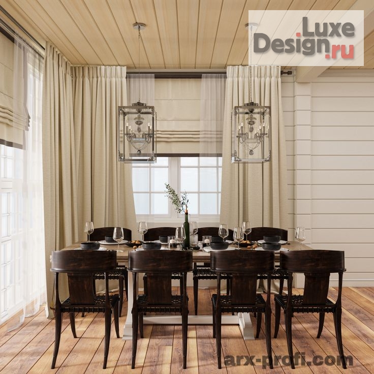 Дизайн интерьера частного дома "Проект интерьера дома 200 м2 в Подмосковье" (фото 5)