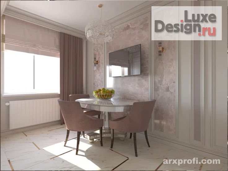 Дизайн интерьера квартиры "Дизайн-проект квартиры ЖК «Level Причальный»" (фото 9)