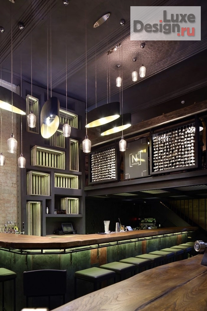 Дизайн интерьера кафе "Бар Никель на Пушечной  улице " (фото 18)