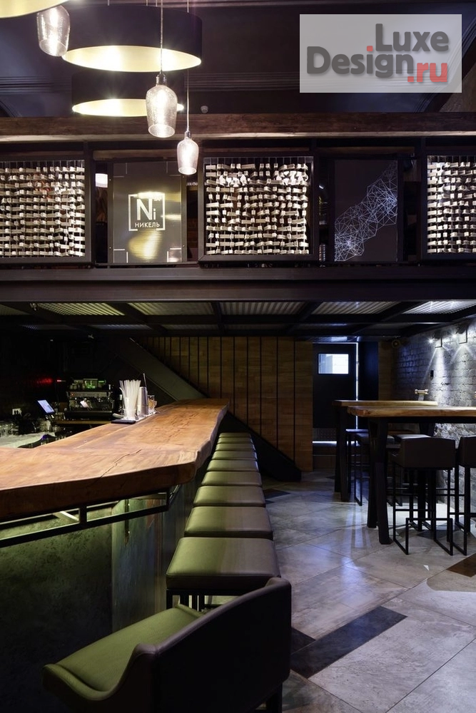 Дизайн интерьера кафе "Бар Никель на Пушечной  улице " (фото 15)