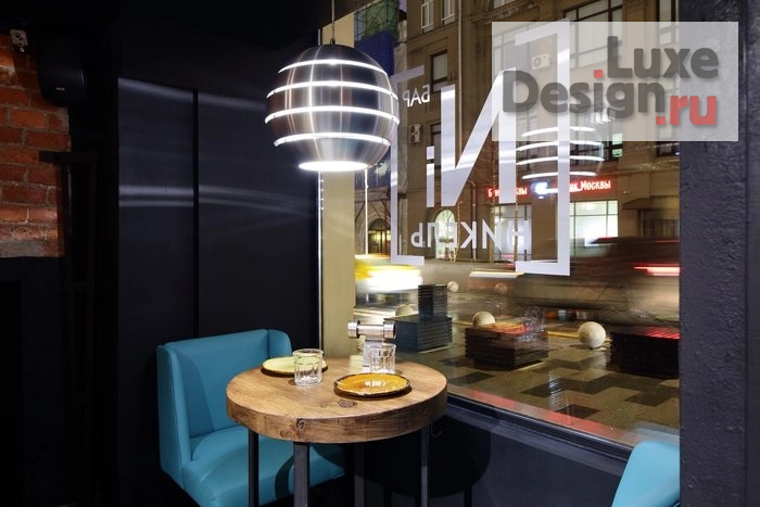 Дизайн интерьера кафе "Бар Никель на Пушечной  улице " (фото 12)