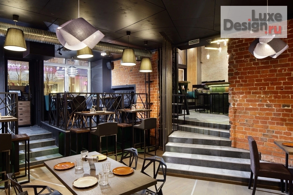 Дизайн интерьера кафе "Бар Никель на Пушечной  улице " (фото 14)