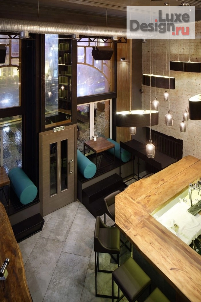 Дизайн интерьера кафе "Бар Никель на Пушечной  улице " (фото 7)