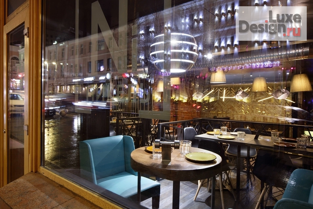 Дизайн интерьера кафе "Бар Никель на Пушечной  улице " (фото 4)