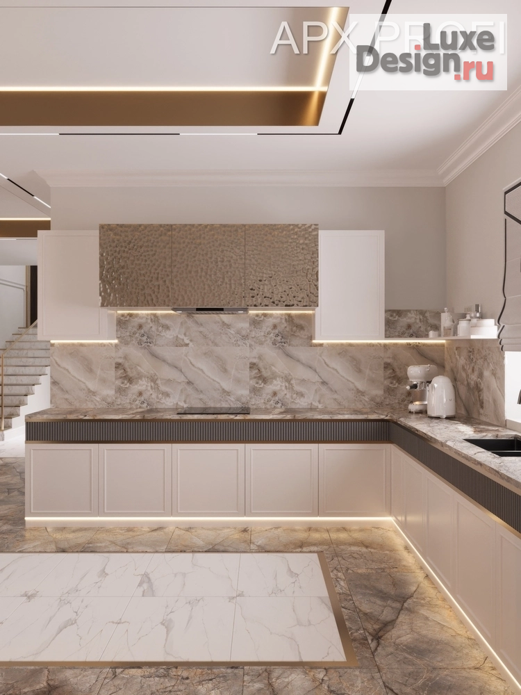 Дизайн интерьера частного дома "Интерьер дома в подмосковье (на Истре)" (фото 4)