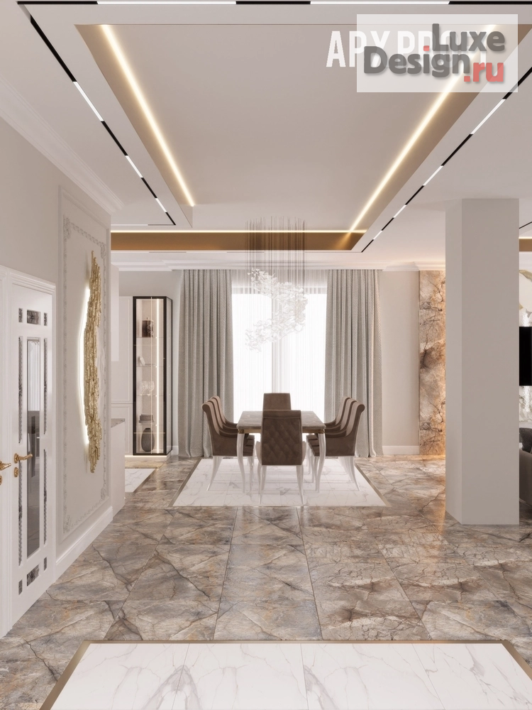 Дизайн интерьера частного дома "Интерьер дома в подмосковье (на Истре)" (фото 11)