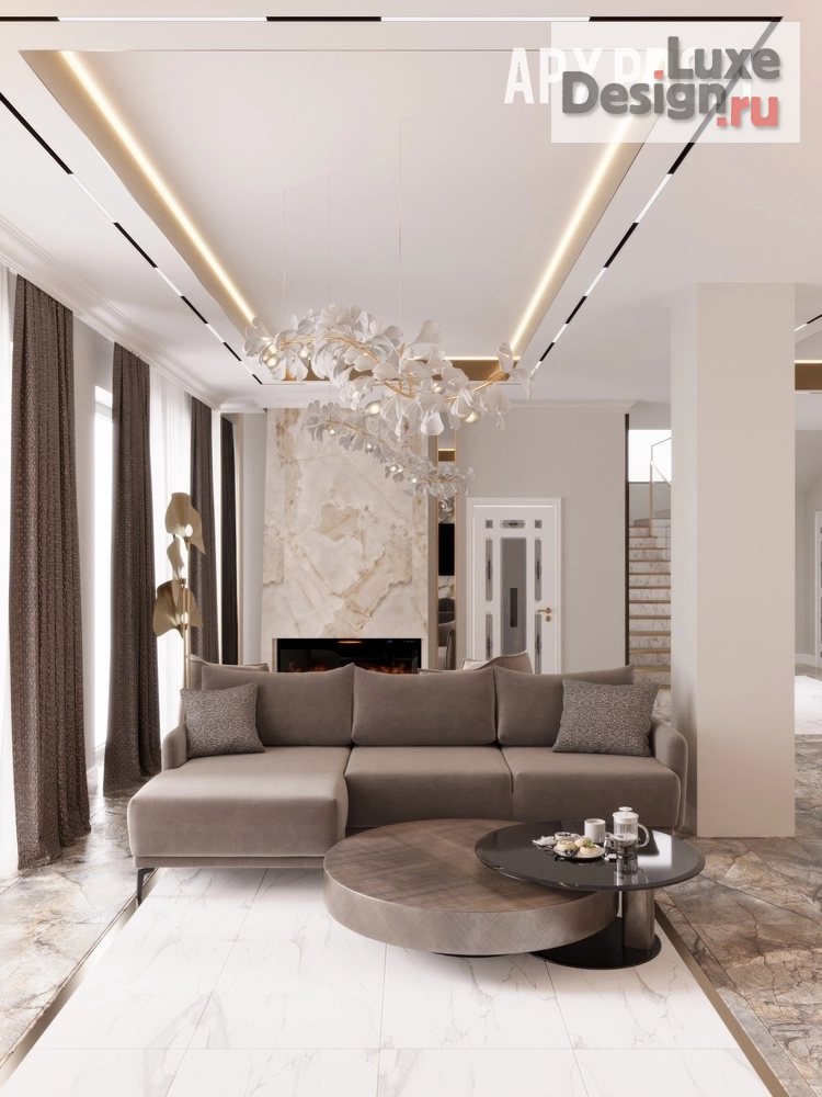 Дизайн интерьера частного дома "Интерьер дома в подмосковье (на Истре)" (фото 14)