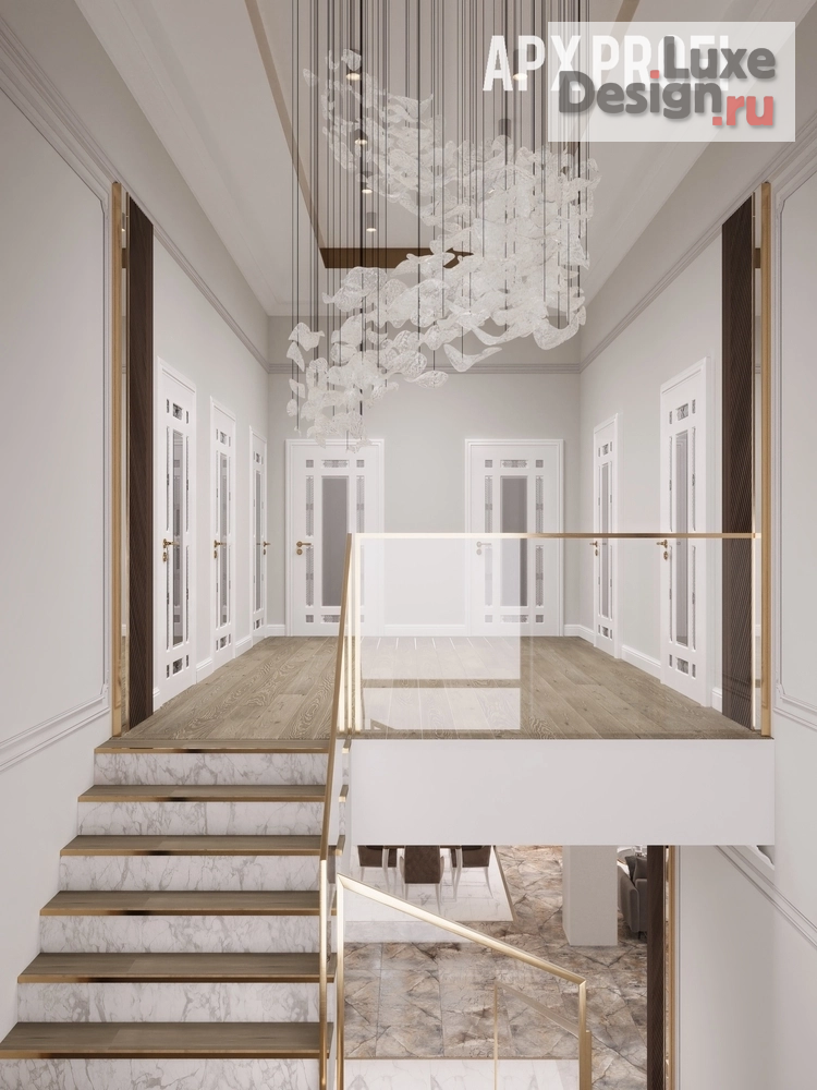 Дизайн интерьера частного дома "Интерьер дома в подмосковье (на Истре)" (фото 17)