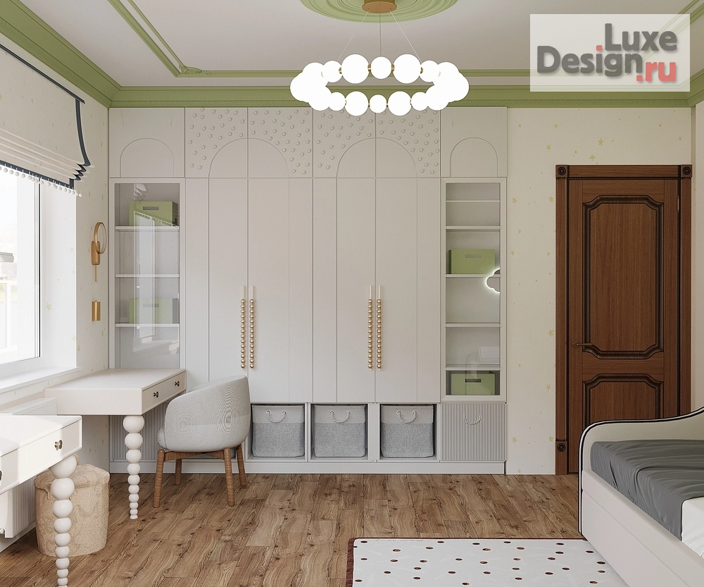 Дизайн интерьера комнаты "Детская комната «На вырост»" (фото 18)