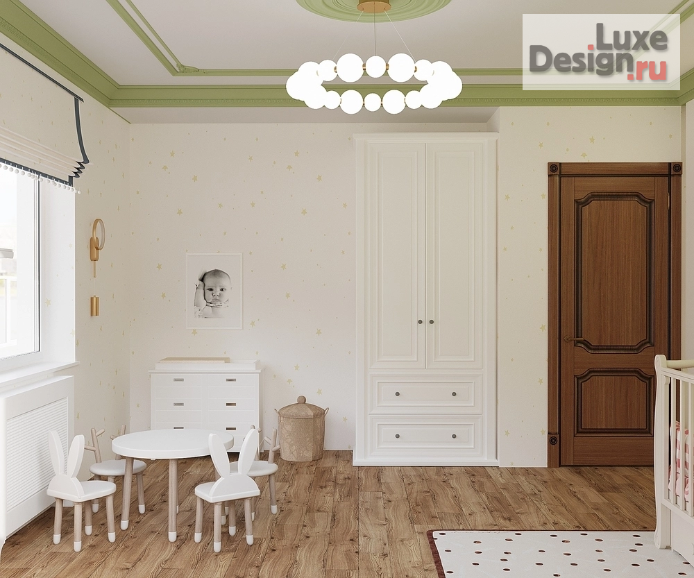 Дизайн интерьера комнаты "Детская комната «На вырост»" (фото 5)