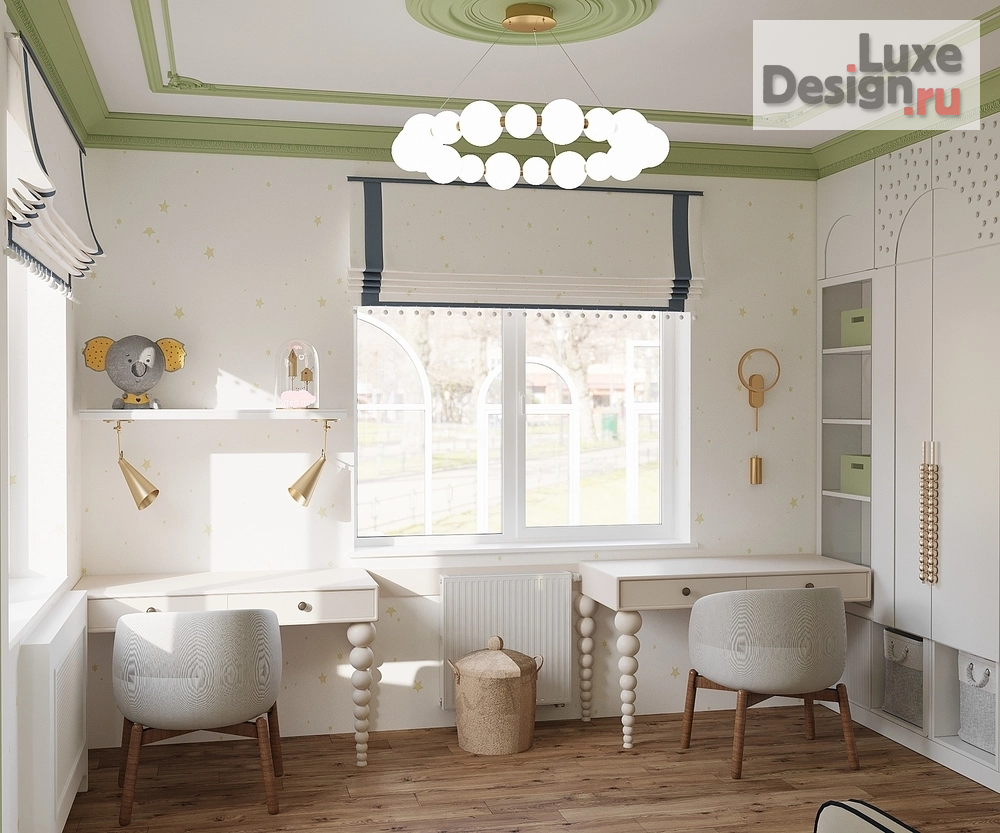 Дизайн интерьера комнаты "Детская комната «На вырост»" (фото 1)