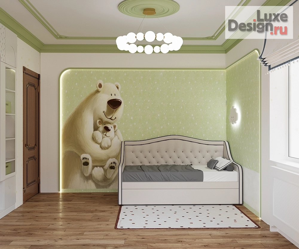 Дизайн интерьера комнаты "Детская комната «На вырост»" (фото 9)