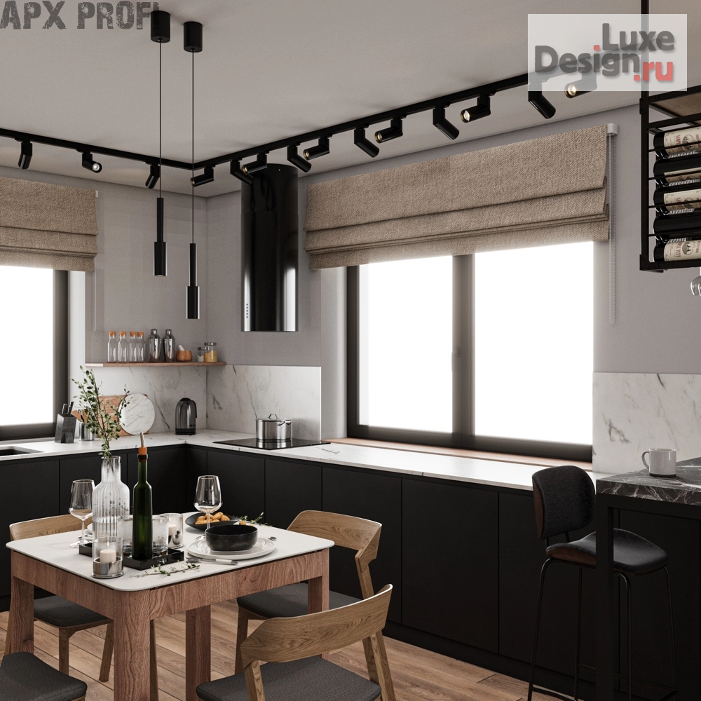 Дизайн интерьера загородного дома "Дом в современном стиле" (фото 11)