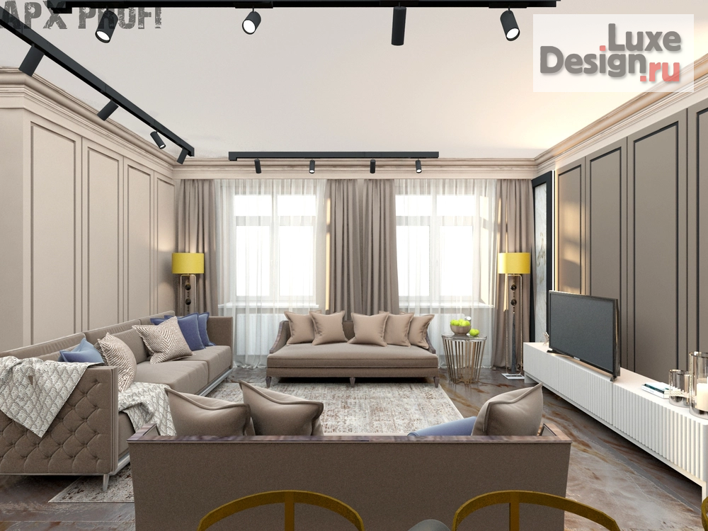 Дизайн интерьера частного дома "Дом в Москве" (фото 20)