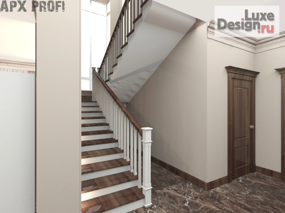 Дизайн интерьера частного дома "Дом в Москве" (фото 4)