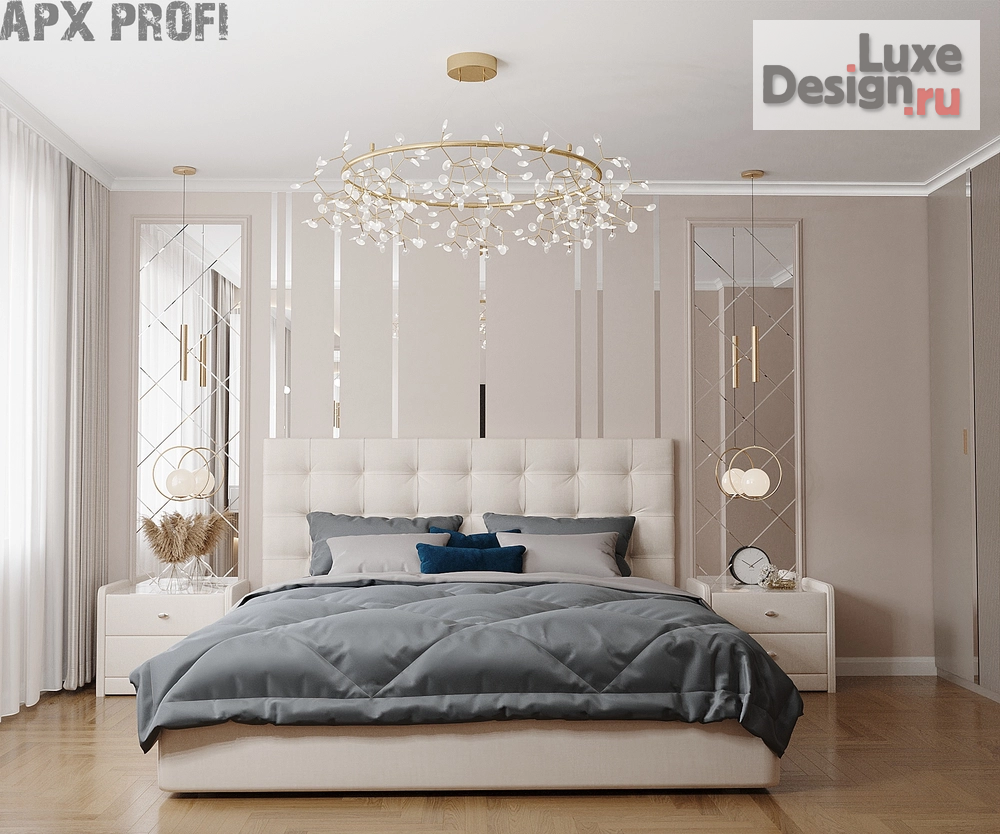 Дизайн интерьера квартиры "Квартира в стиле нео-классика" (фото 1)