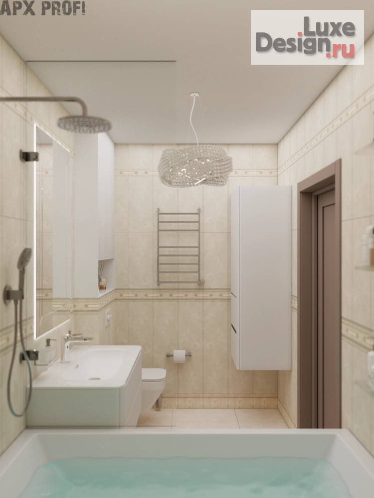 Дизайн интерьера квартиры "Квартира в стиле нео-классика" (фото 16)