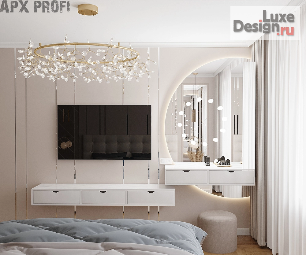 Дизайн интерьера квартиры "Квартира в стиле нео-классика" (фото 6)