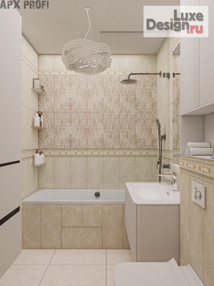 Дизайн интерьера квартиры "Квартира в стиле нео-классика" (фото 17)