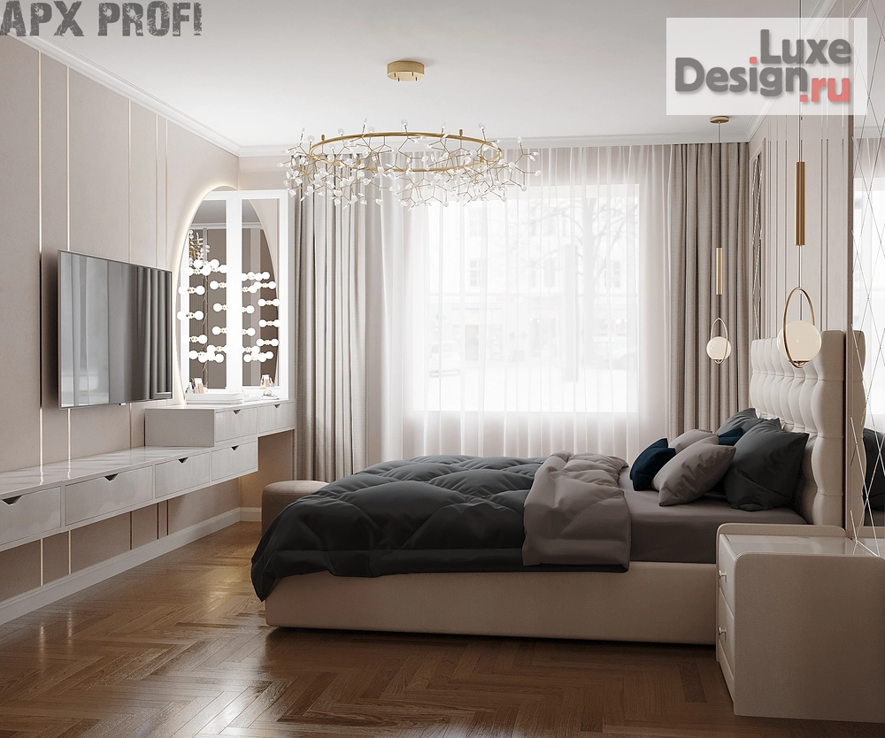 Дизайн интерьера квартиры "Квартира в стиле нео-классика" (фото 7)