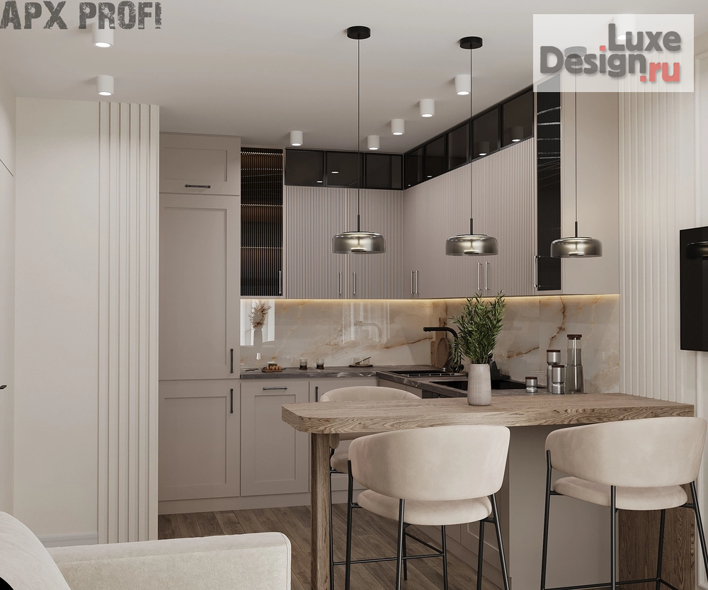 Дизайн интерьера квартиры "Квартира в ЖК Новые черемушки" (фото 10)