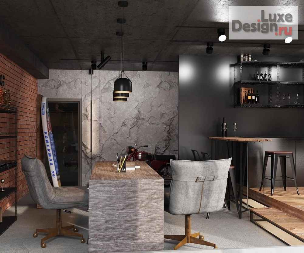 Дизайн интерьера шоу-рума "Салон мото-серфинга" (фото 36)