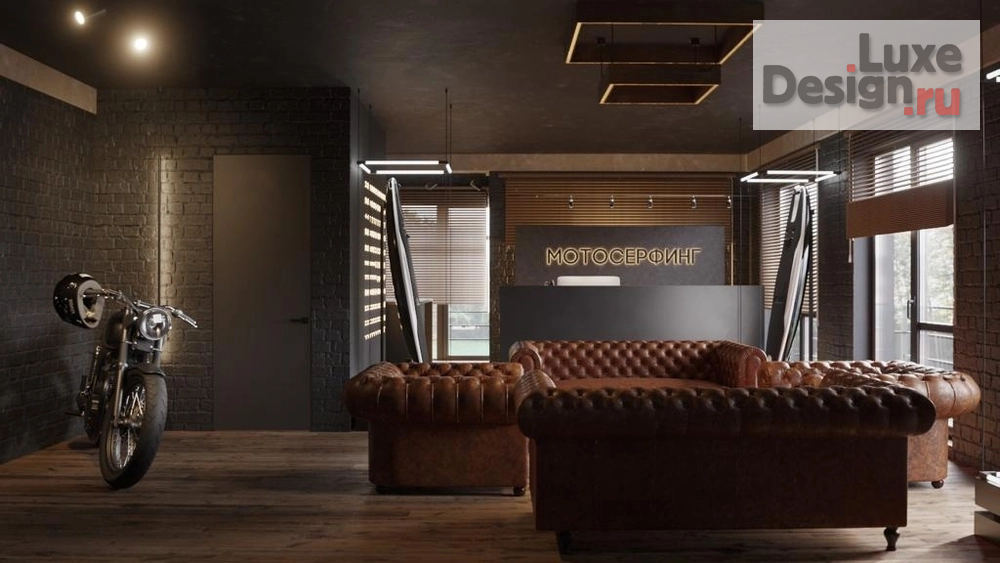 Дизайн интерьера шоу-рума "Салон мото-серфинга" (фото 17)