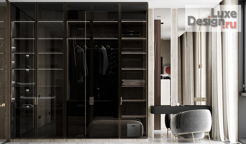 Дизайн интерьера трехкомнатной квартиры "ДИЗАЙН ИНТЕРЬЕРА КВАРТИРЫ В ЖК ФИЛИ СИТИ" (фото 11)