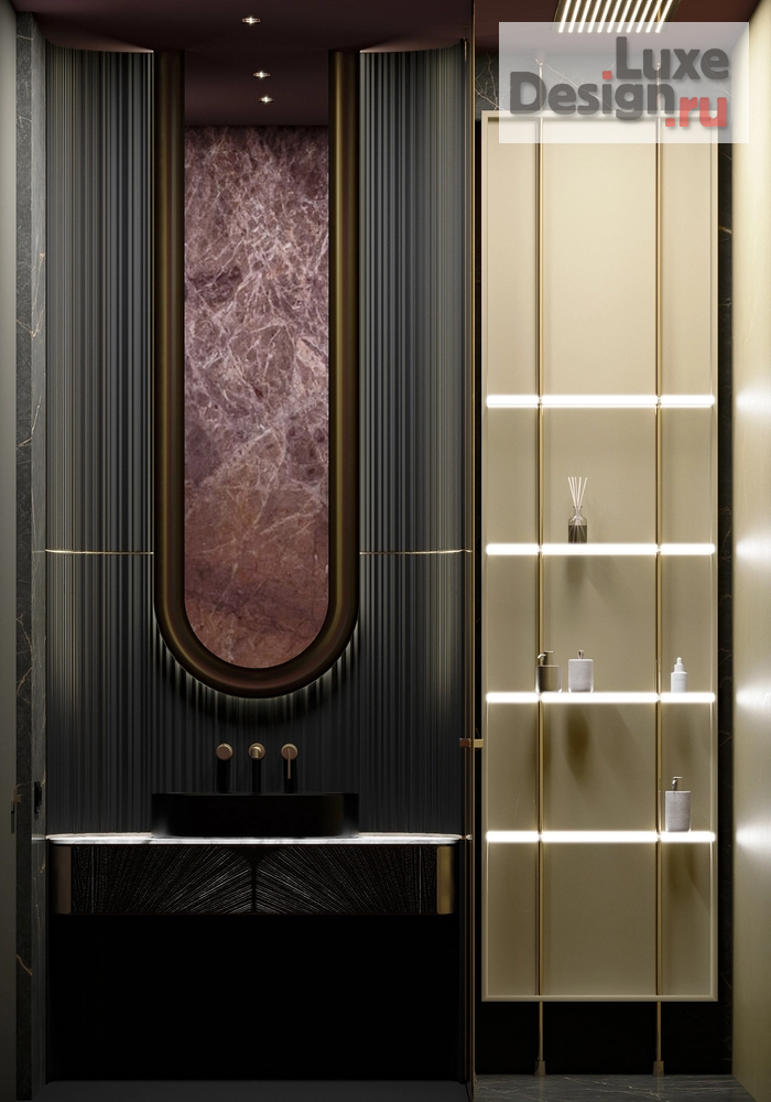 Дизайн интерьера двухкомнатной квартиры "ДИЗАЙН ИНТЕРЬЕРА 2-КОМНАТНЫХ АПАРТАМЕНТОВ В ЖК DORO MILLE" (фото 6)