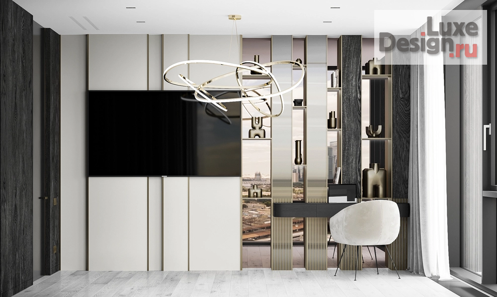 Дизайн интерьера трехкомнатной квартиры "ДИЗАЙН ИНТЕРЬЕРА КВАРТИРЫ В ЖК ФИЛИ СИТИ" (фото 17)