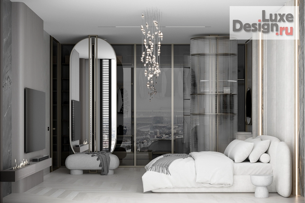 Дизайн интерьера трехкомнатной квартиры "ДИЗАЙН-ПРОЕКТ КВАРТИРЫ В ЖК CAPITAL TOWERS" (фото 17)