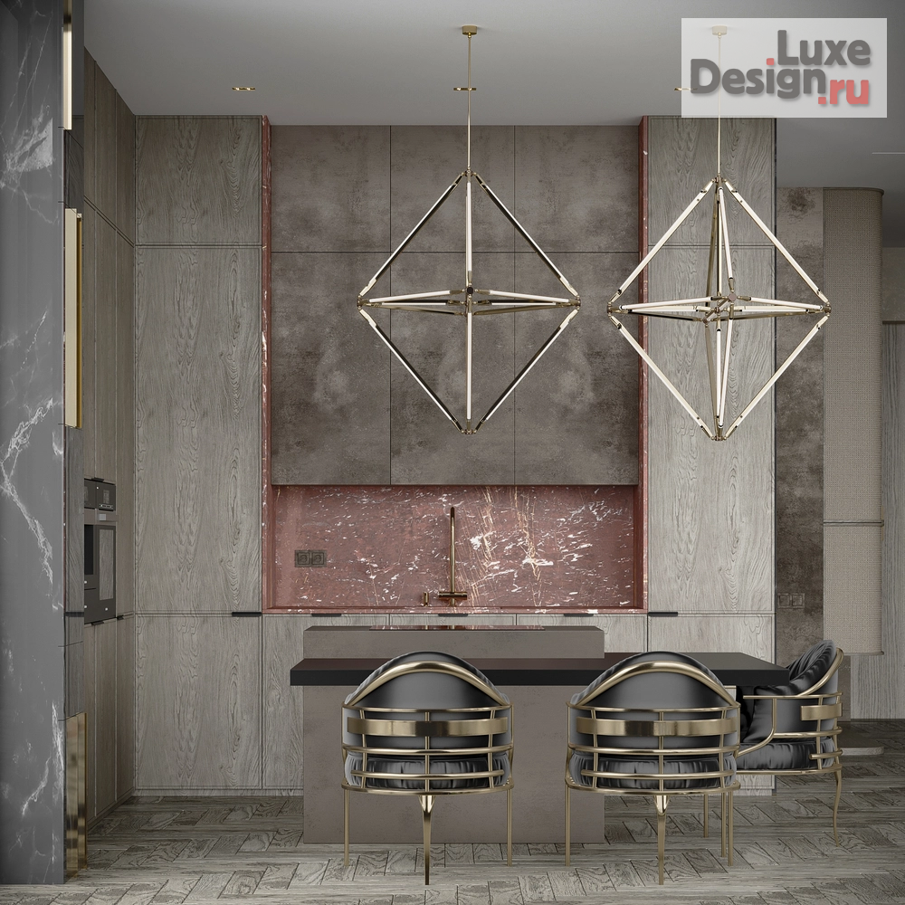 Дизайн интерьера четырехкомнатной квартиры "ДИЗАЙН ИНТЕРЬЕРА КВАРТИРЫ В ЖК РУССКИЕ СЕЗОНЫ" (фото 8)