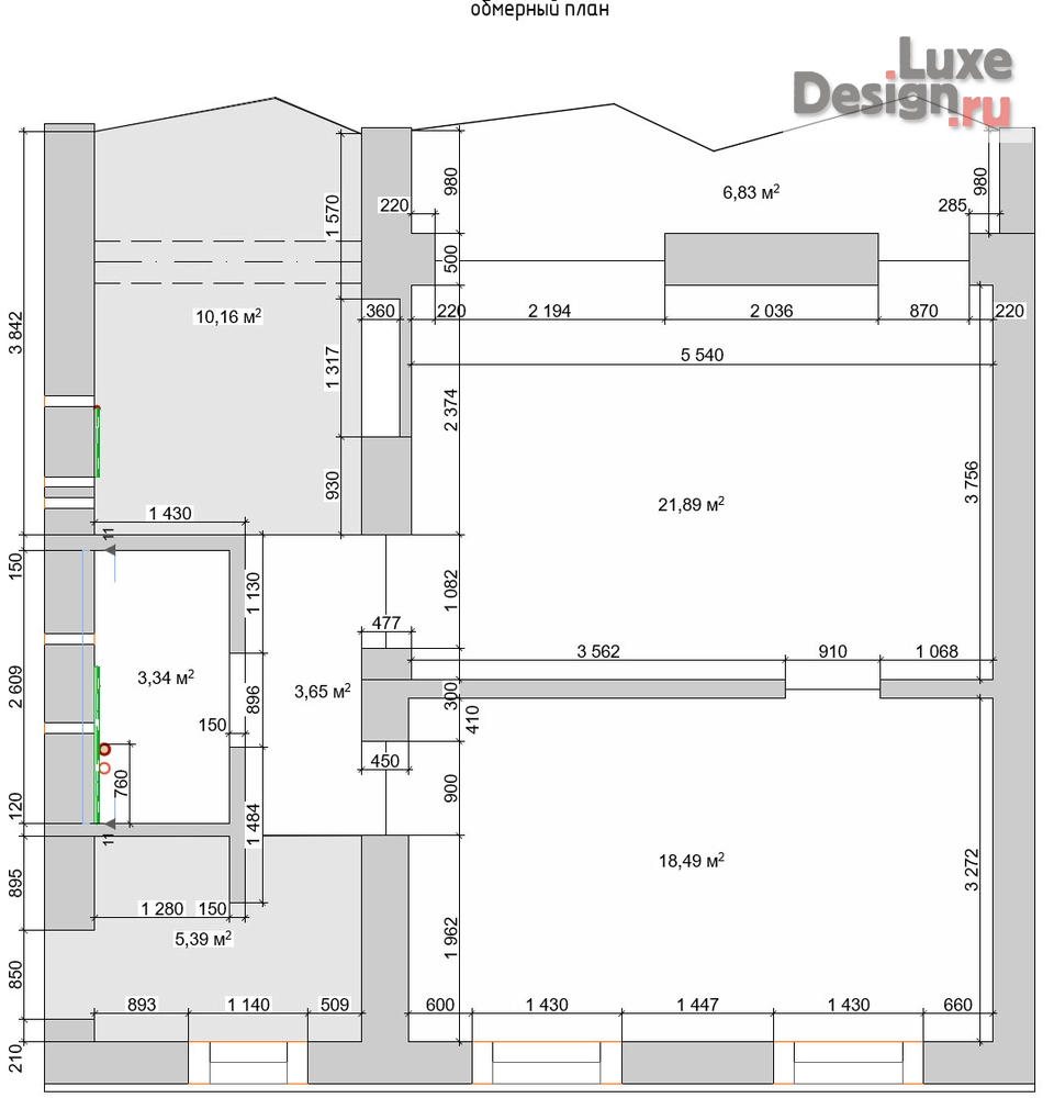 Дизайн интерьера двухкомнатной квартиры "дизайн интерьера в минимализме" (фото 11)