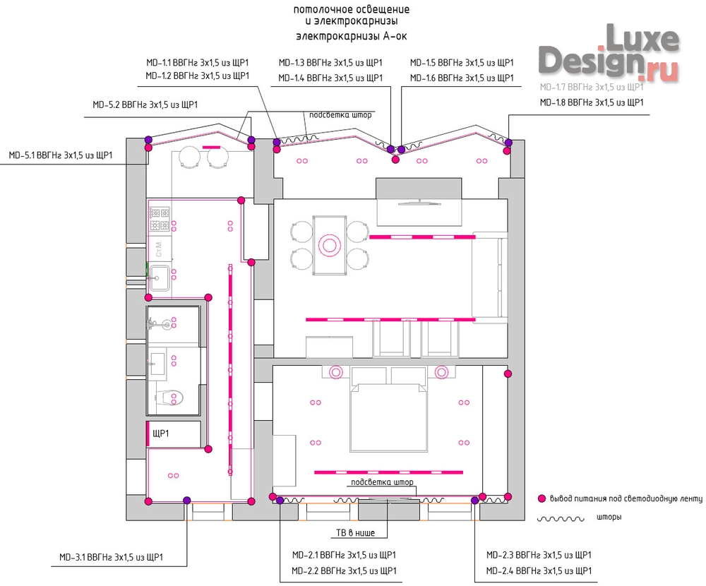 Дизайн интерьера двухкомнатной квартиры "дизайн интерьера в минимализме" (фото 9)