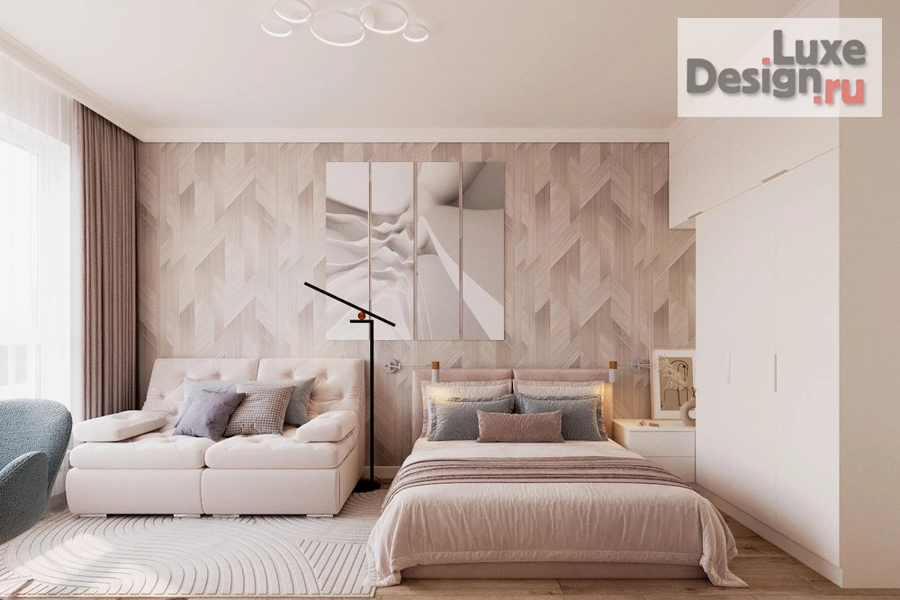 Дизайн интерьера однокомнатной квартиры "дизайн интерьера квартиры в современном стиле" (фото 4)