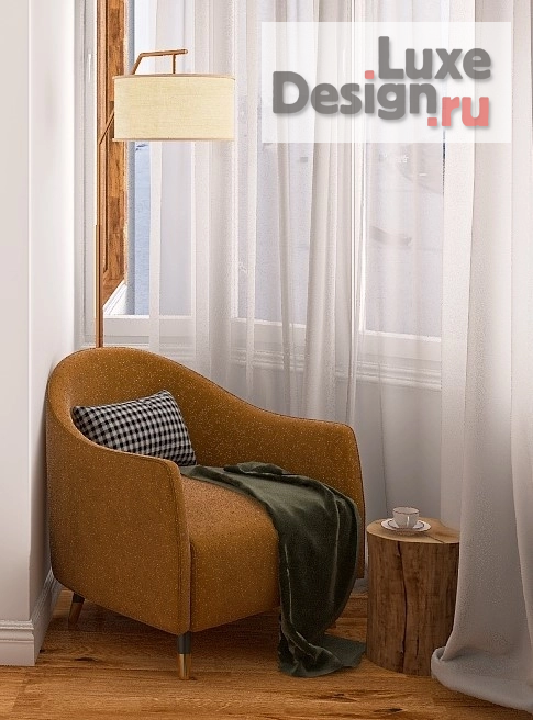 Дизайн интерьера двухкомнатной квартиры "Дизайн двухкомнатной квартиры" (фото 5)