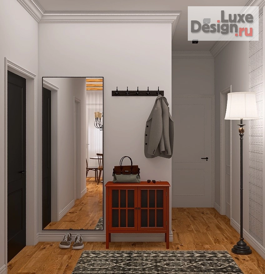 Дизайн интерьера двухкомнатной квартиры "Дизайн двухкомнатной квартиры" (фото 3)