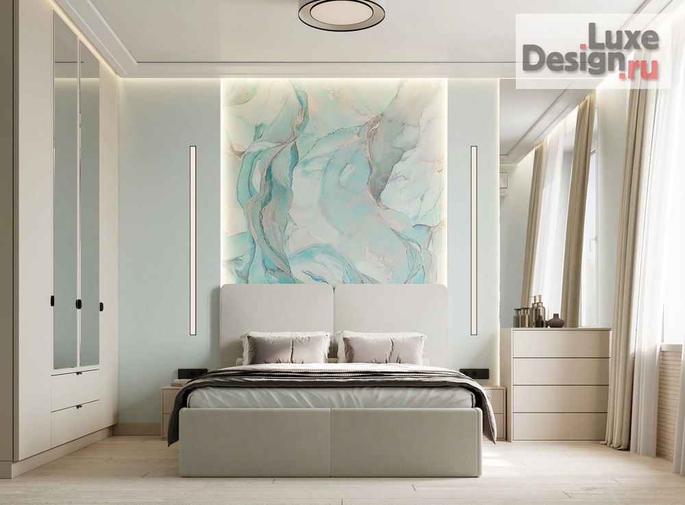 Дизайн интерьера двухкомнатной квартиры "Тушино Город на реке" (фото 6)