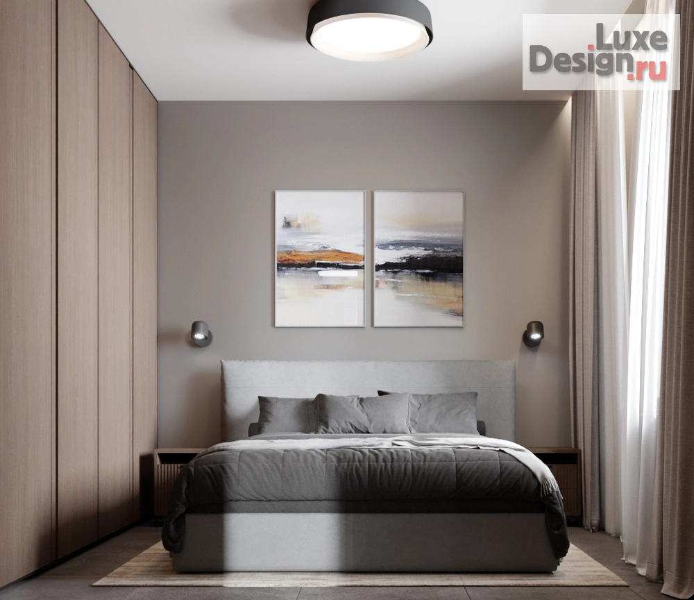 Дизайн интерьера двухкомнатной квартиры "Квартира для студента" (фото 12)