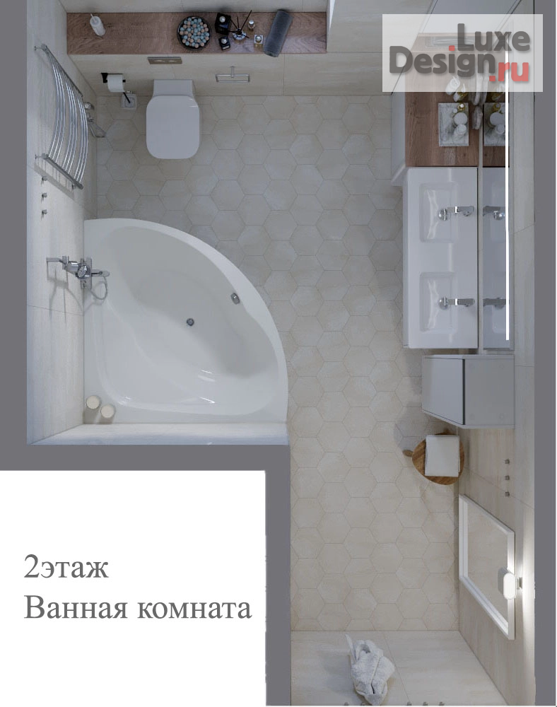 Дизайн интерьера частного дома "Крекшино" (фото 36)