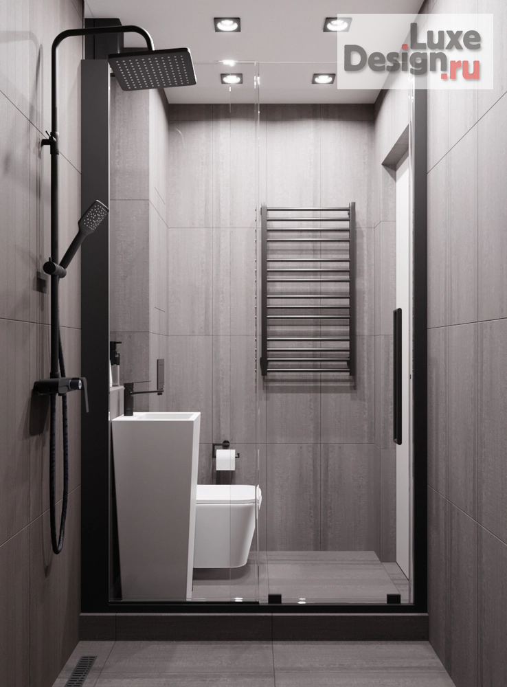 Дизайн интерьера двухкомнатной квартиры "Квартира для студента" (фото 17)