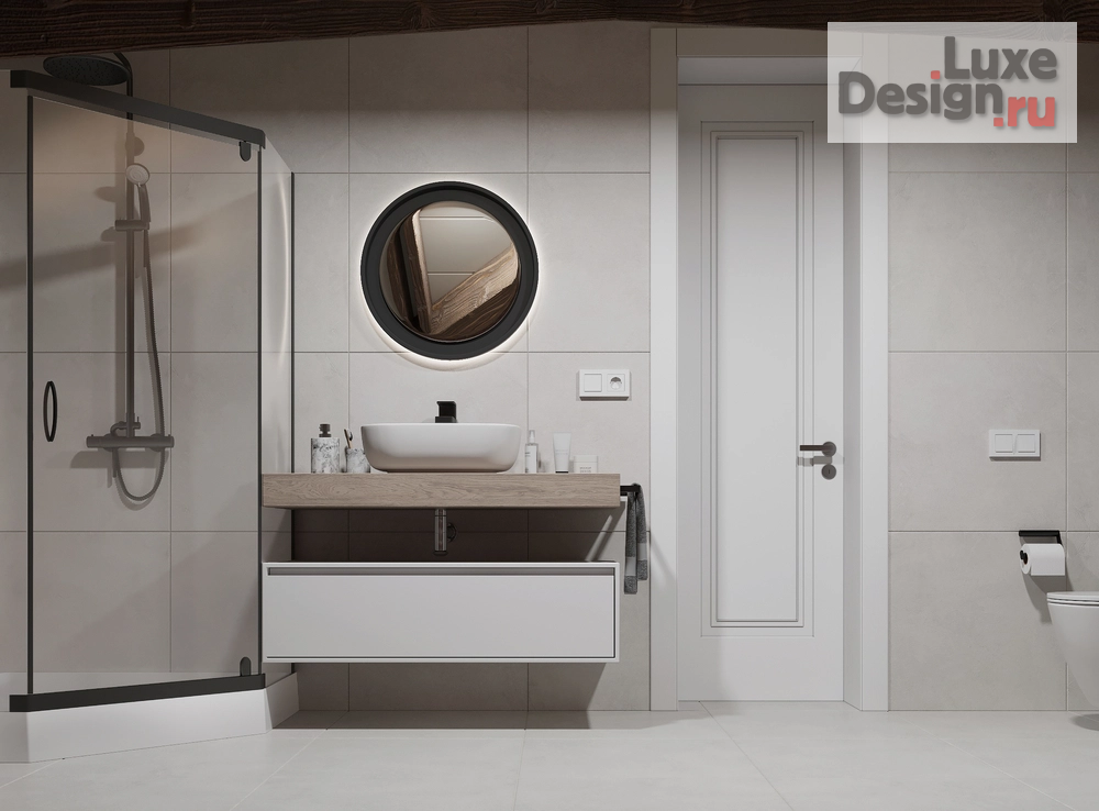 Дизайн интерьера загородного дома "Родники" (фото 47)