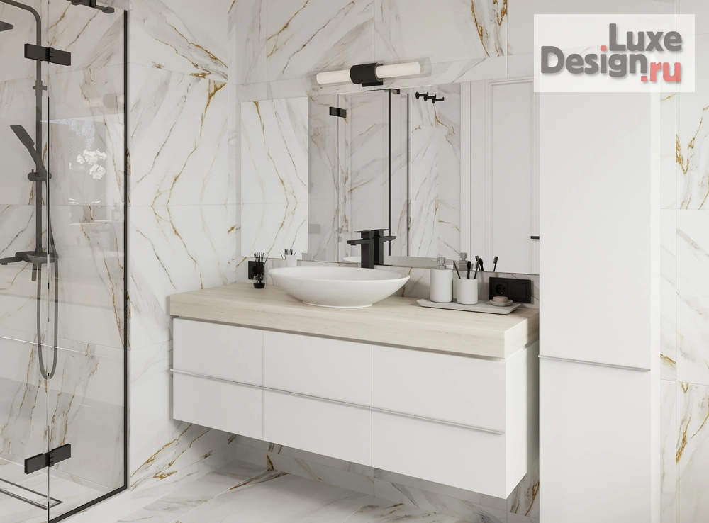 Дизайн интерьера загородного дома "Родники" (фото 26)