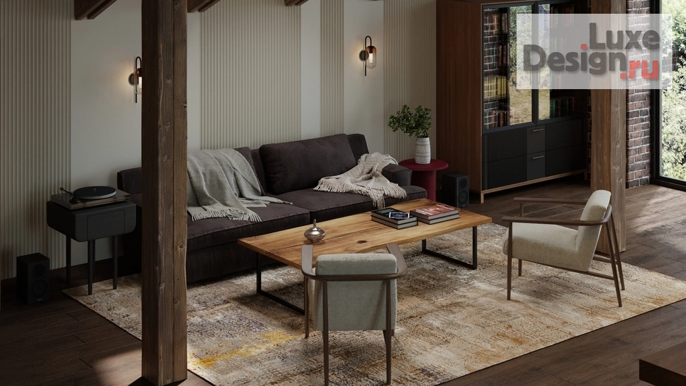 Дизайн интерьера загородного дома "Родники" (фото 30)