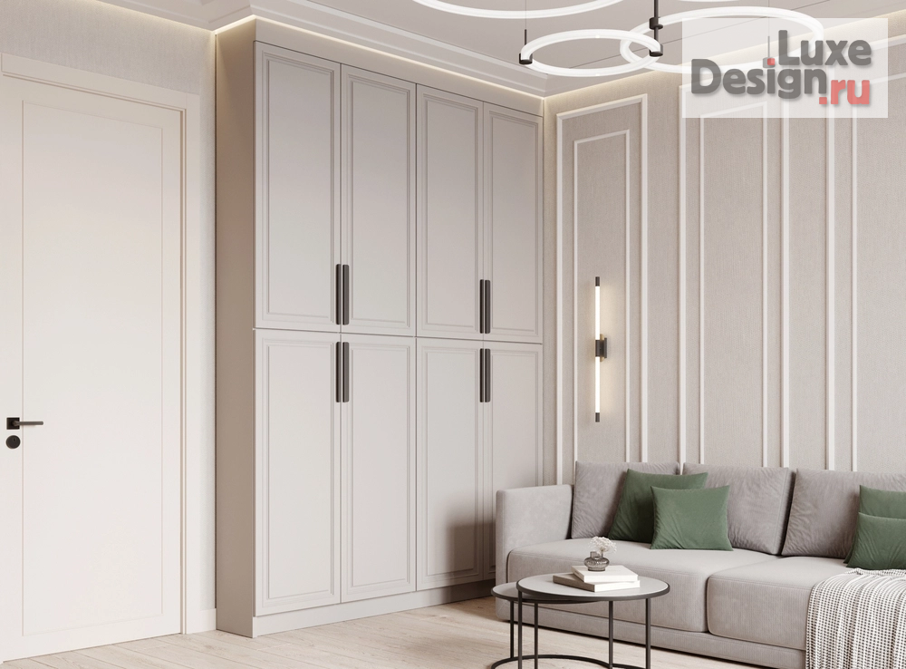 Дизайн интерьера двухкомнатной квартиры "Тушино Город на реке" (фото 4)