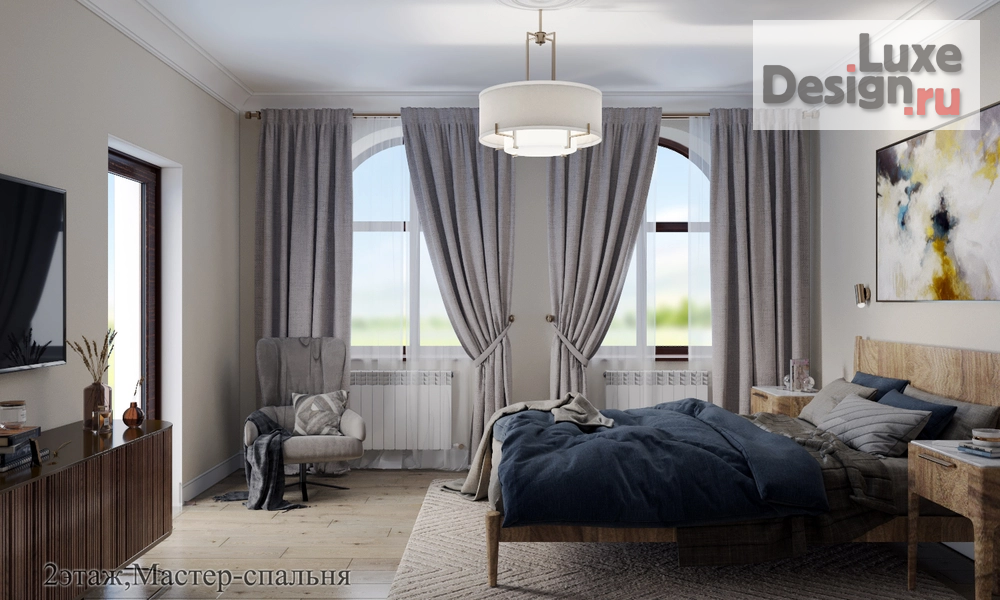 Дизайн интерьера частного дома "Крекшино" (фото 25)